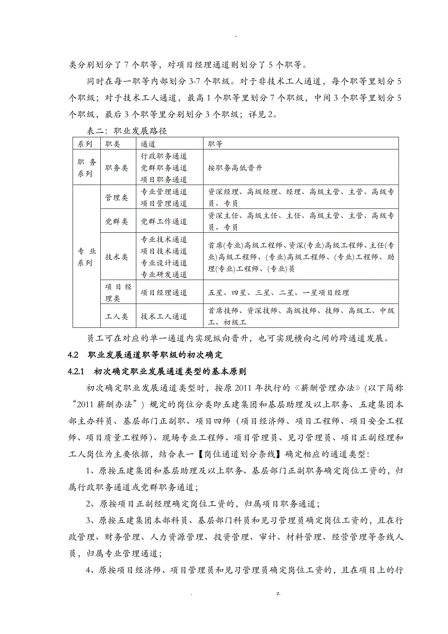 员工职业发展通道实施办法_第4页