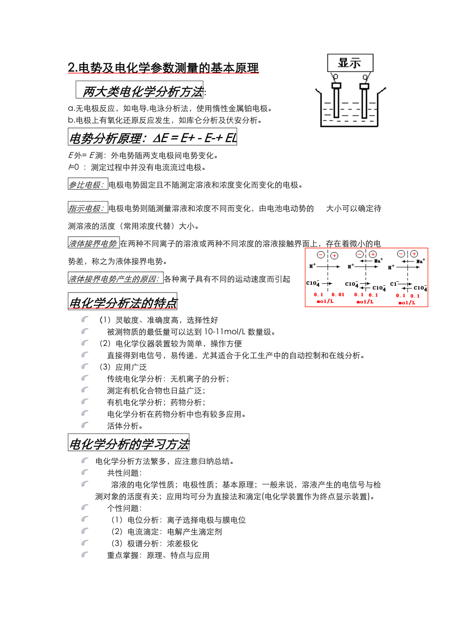 电化学各种经典例子_第2页