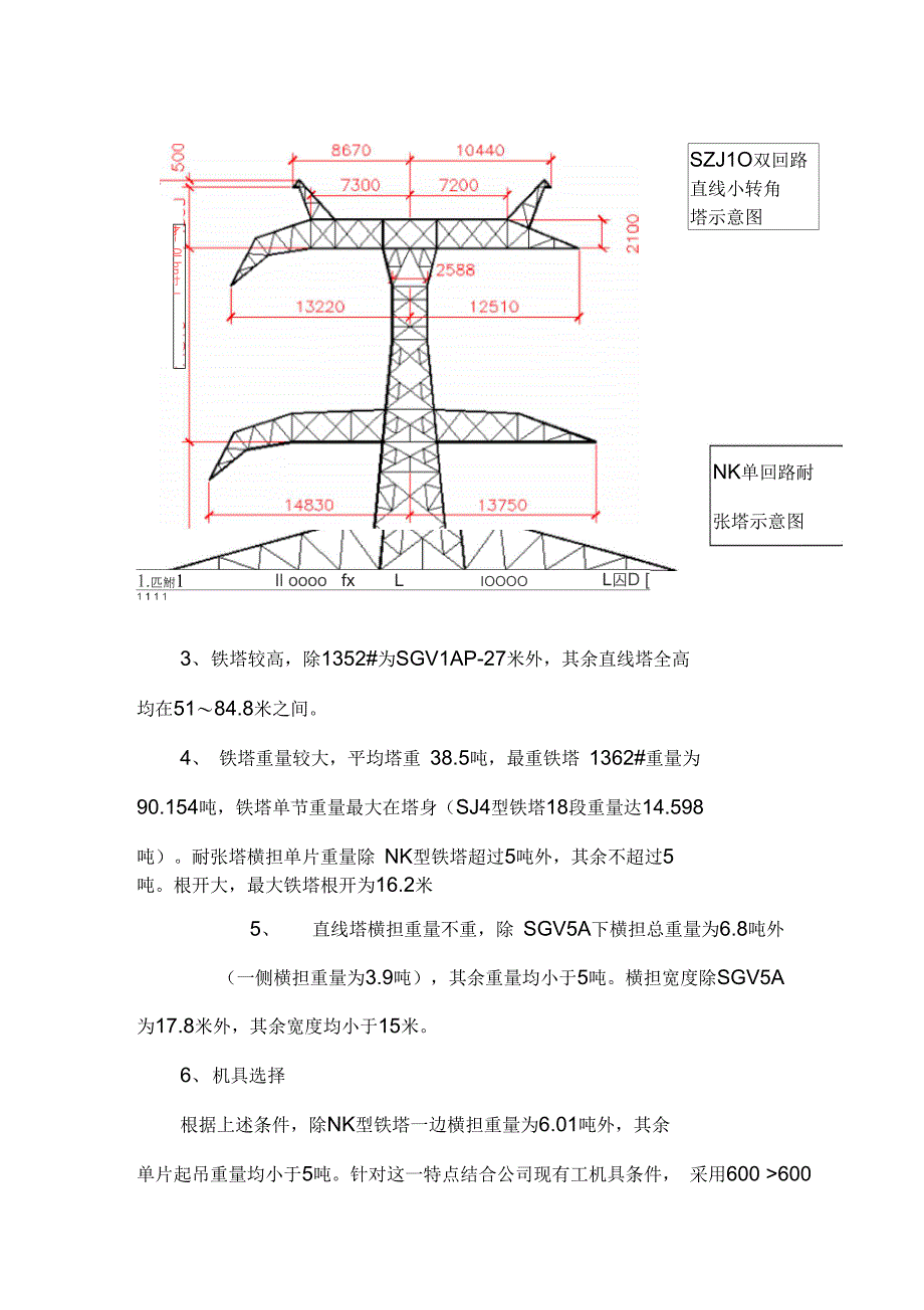 输电线路铁塔施工设计方案_第4页