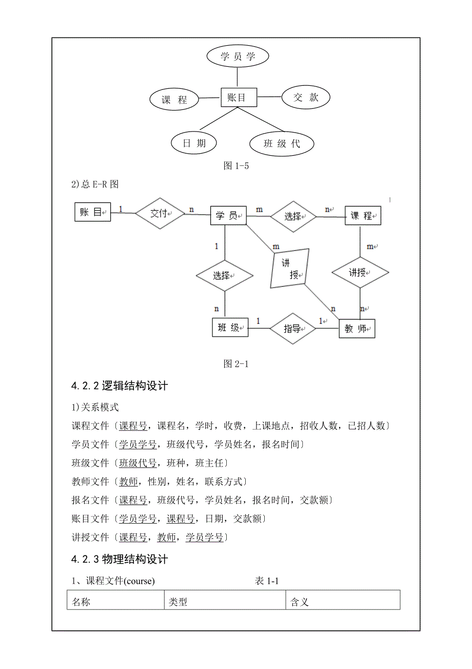 java模拟科学计算器课程设计--培训中心信息管理系统_第5页