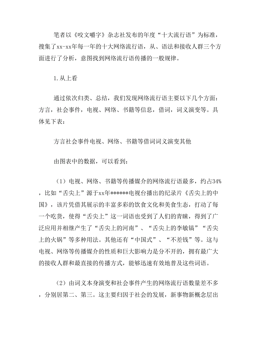 网络流行语论文关于网络流行语的传播看“人艰不拆”论文范文参考资料_第2页