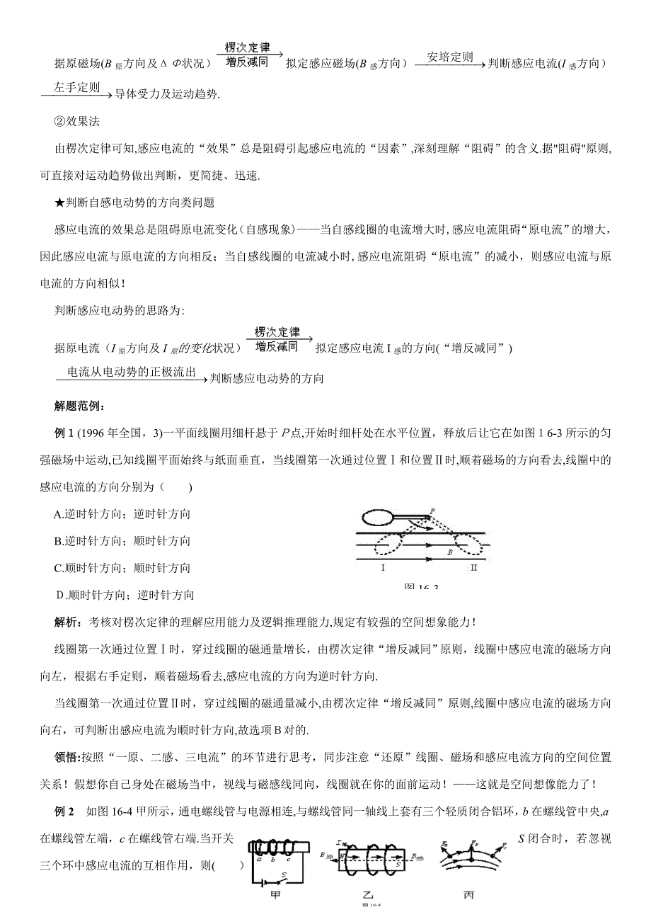 高考热点专题复习安培定则-左手定则-右手定则-楞次定律的综合应用_第2页