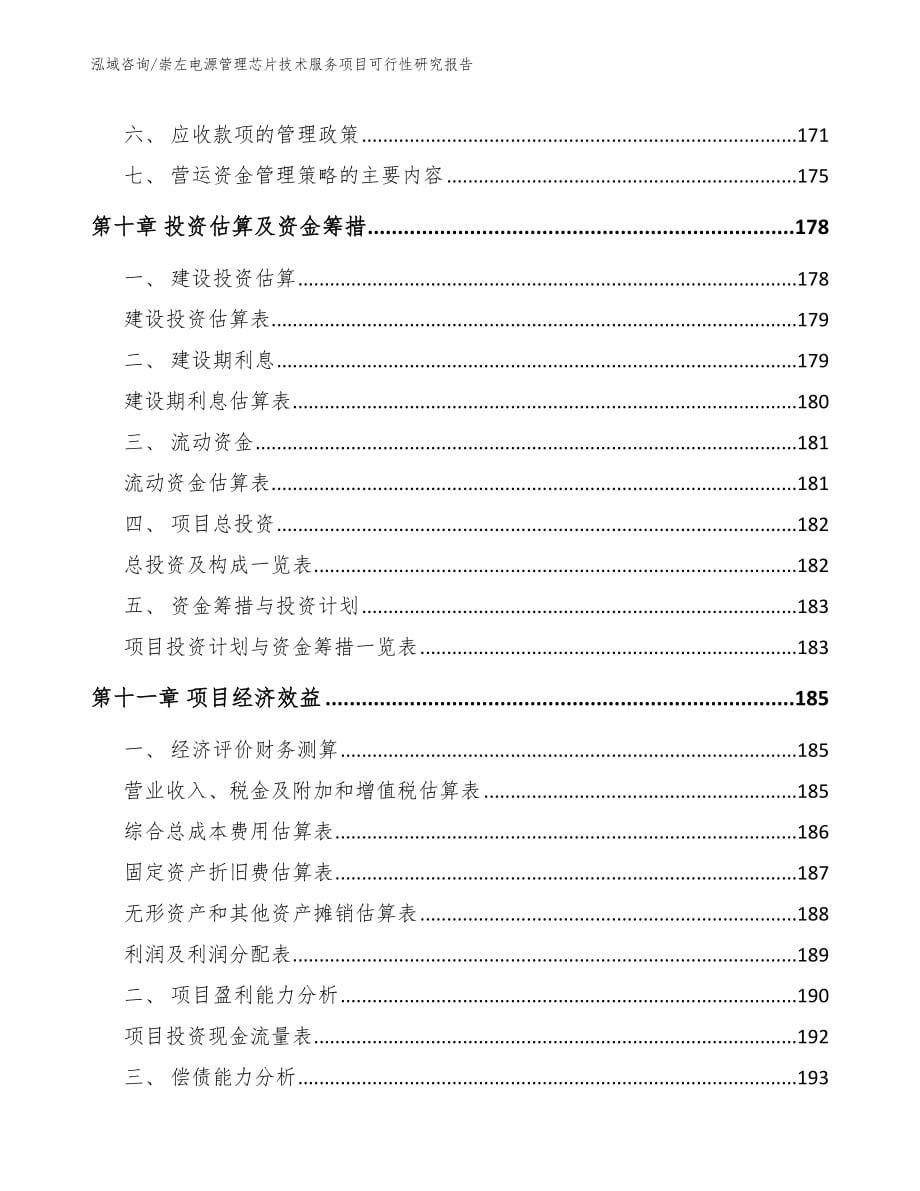 崇左电源管理芯片技术服务项目可行性研究报告_第5页