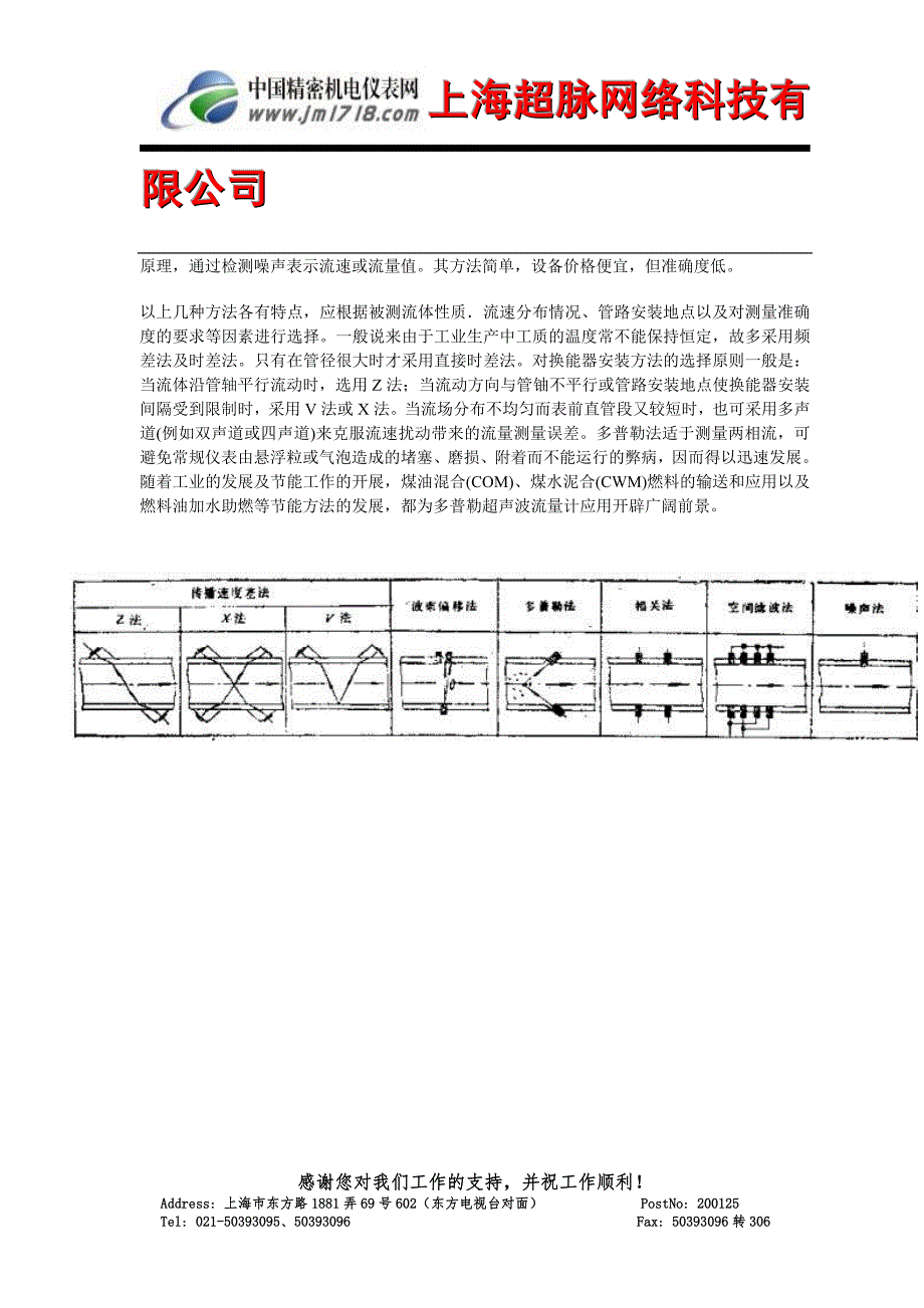 超声波流量计的基本原理及类型.doc_第3页