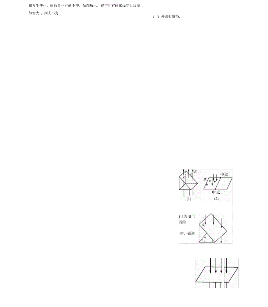 第六讲磁通量电磁感应现象教案.docx_第2页