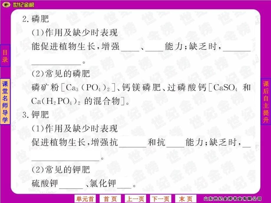 初中化学课件化学肥料_第5页