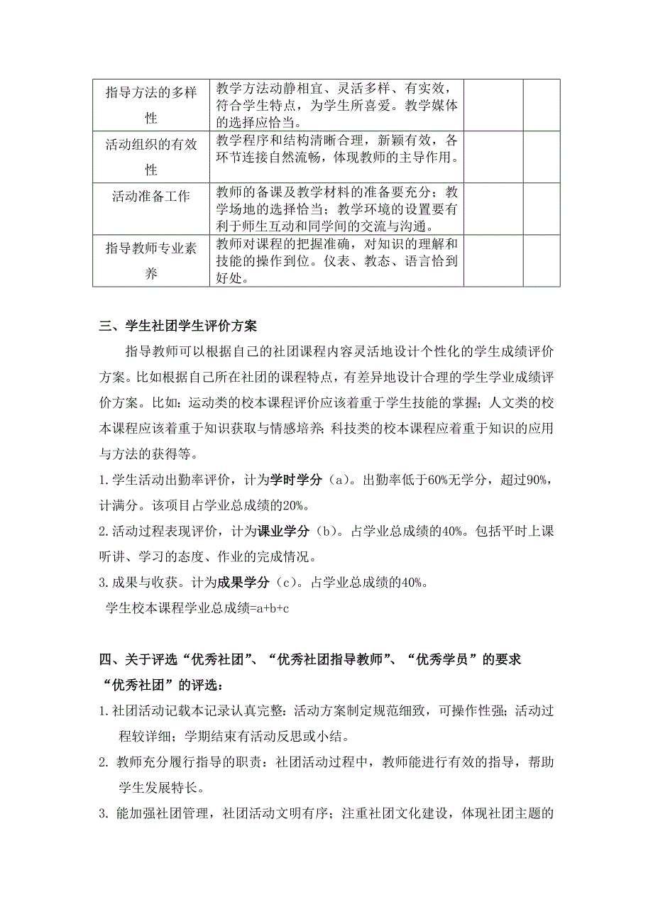 学生社团活动管理评价方案.doc_第2页