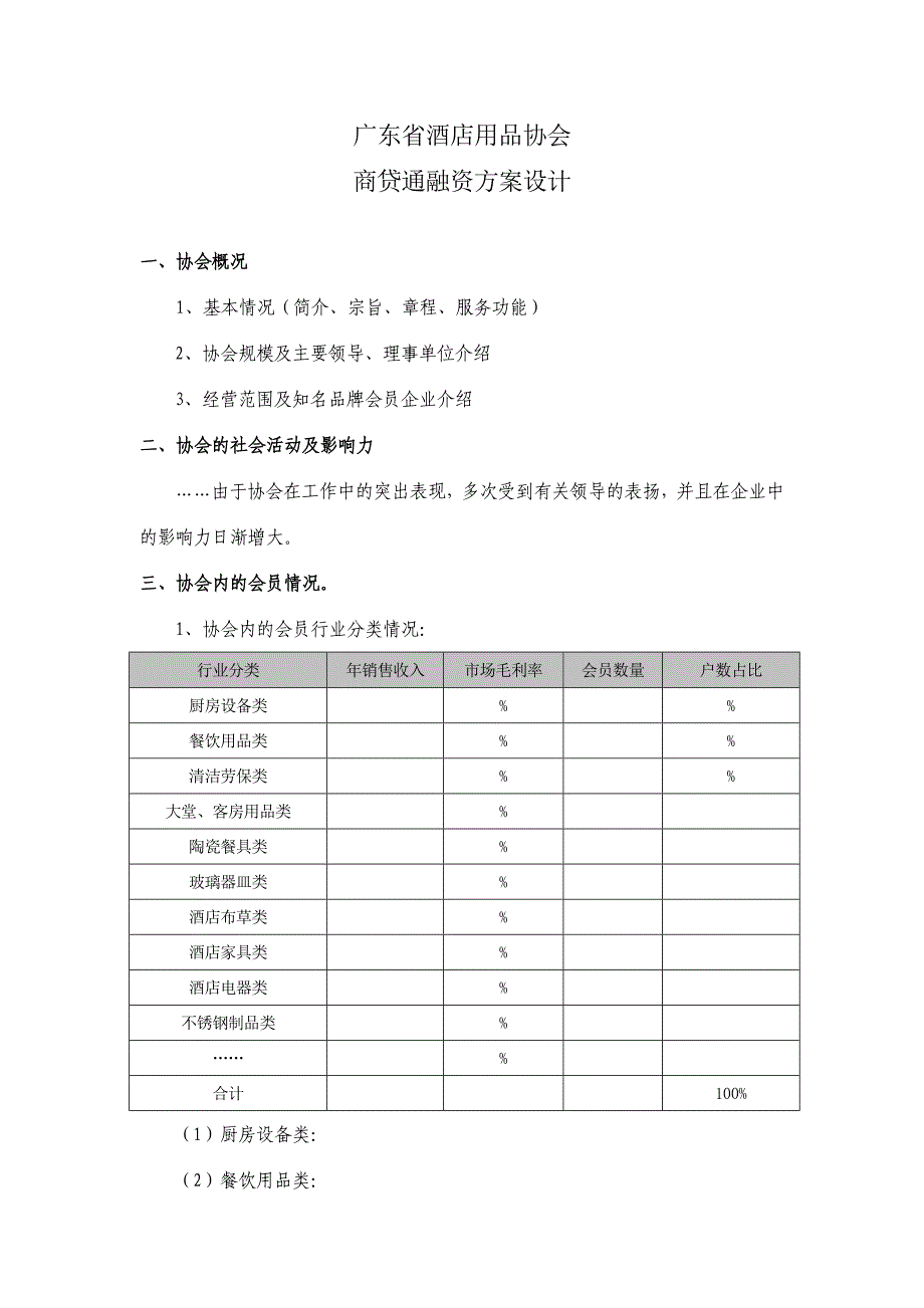 商协会融资方案设计一_第1页