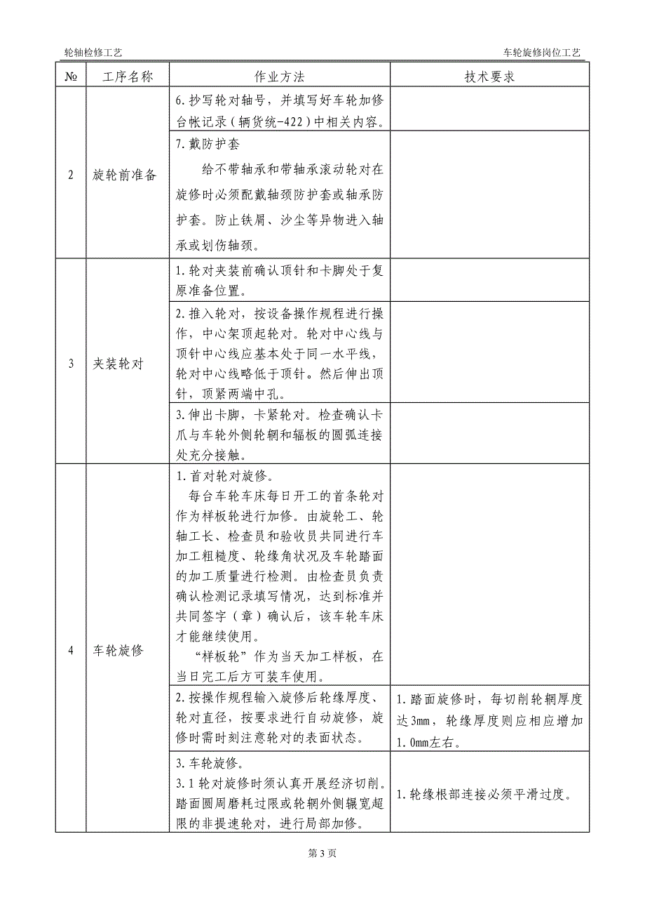 铁路货车车轮旋修工艺卡.doc_第3页