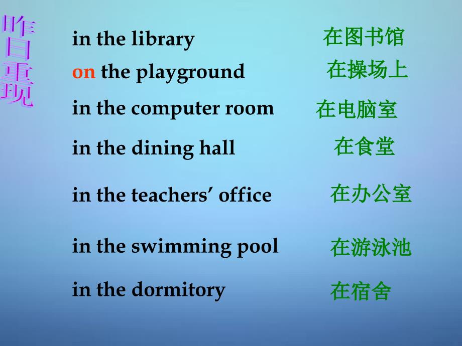 仁爱初中英语七下《Unit 5Topic 2 A few students are running around the playgroundD.》PPT课件 (2)_第1页