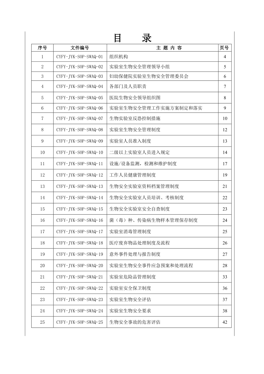 生物安全SOP文件_第2页