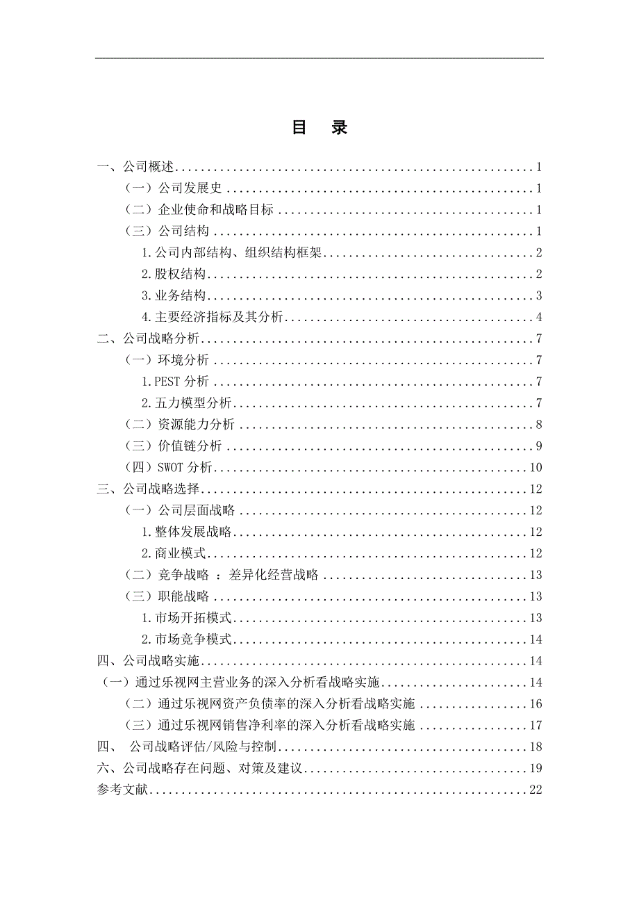 乐视网公司战略规划与风险管理报告.doc_第2页