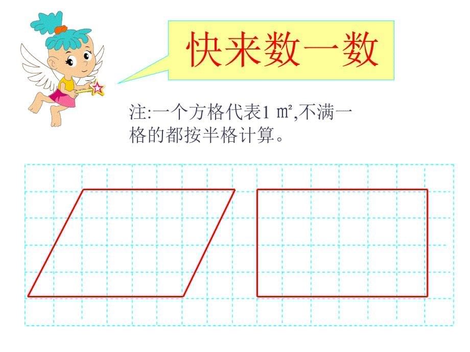 五年级数学上册课件6.1平行四边形的面积人教版共20张PPT_第5页