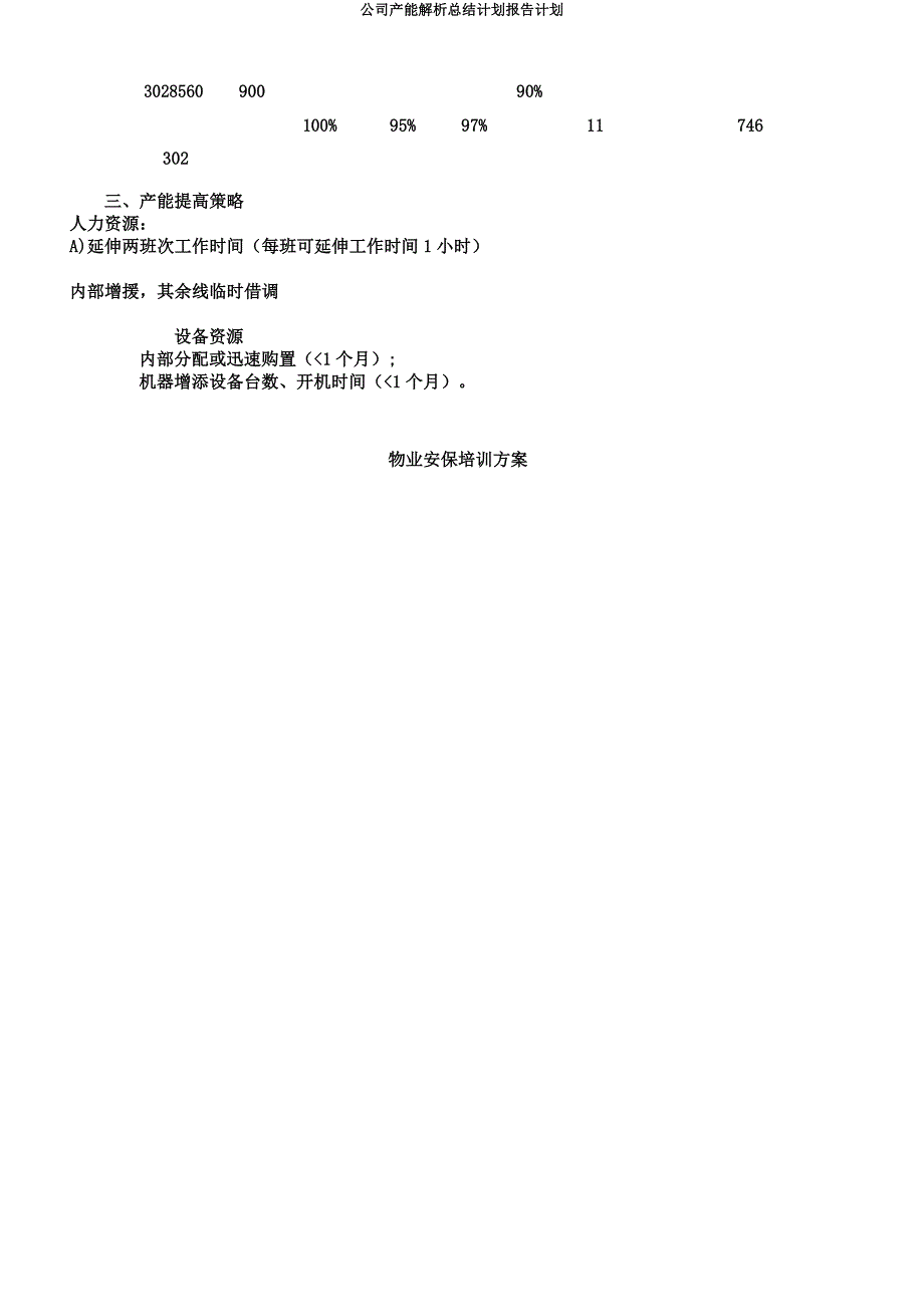 公司产能解析总结计划报告计划.docx_第4页