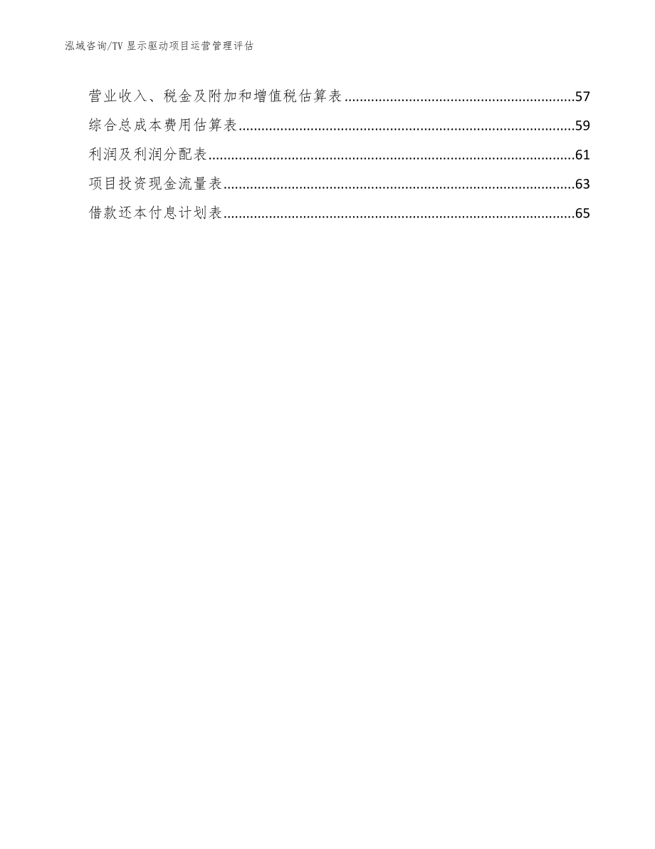 TV显示驱动项目运营管理评估_参考_第2页