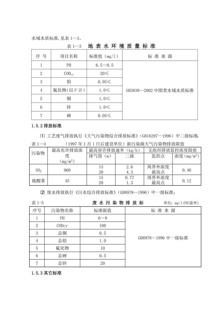 九江中伟科技化工有限公司年产6万吨硫酸生产线项目环评报告书_第4页