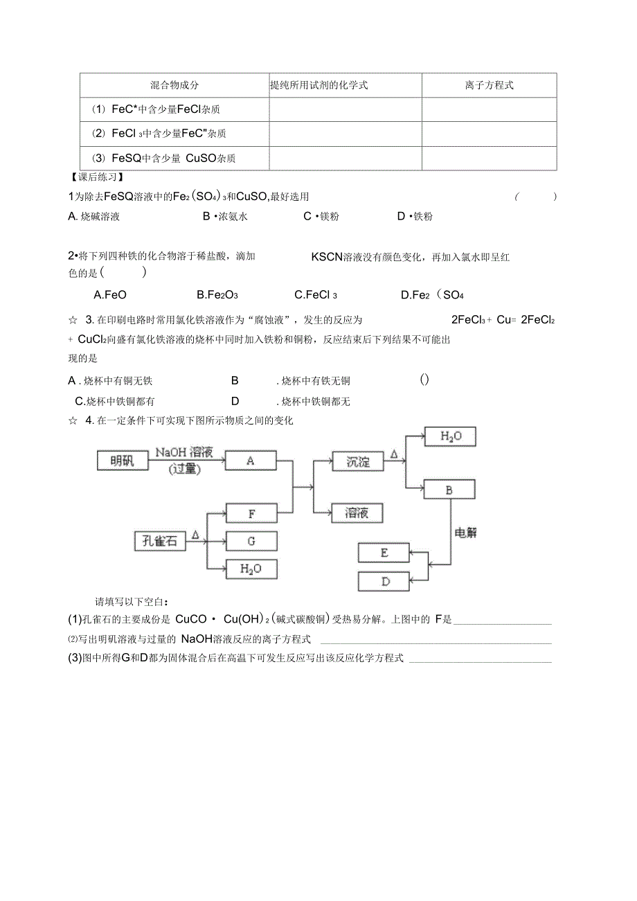 铁铜及其化合物1_第4页