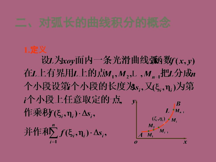 二十章节曲线积分ppt课件_第4页