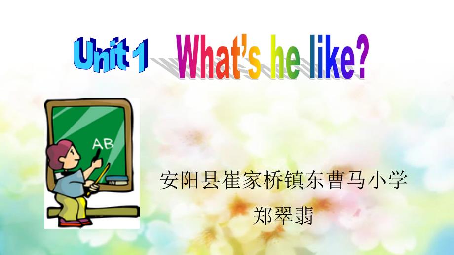 Whatshelike教学课件_第1页