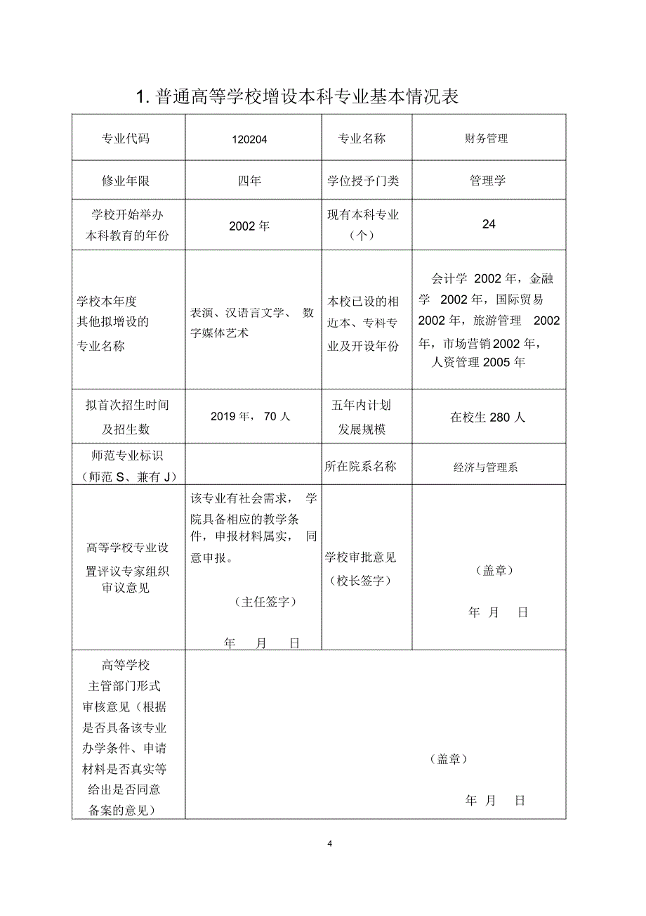 普通高等学校本科专业设置管理规定-中南林业科技大学_第4页