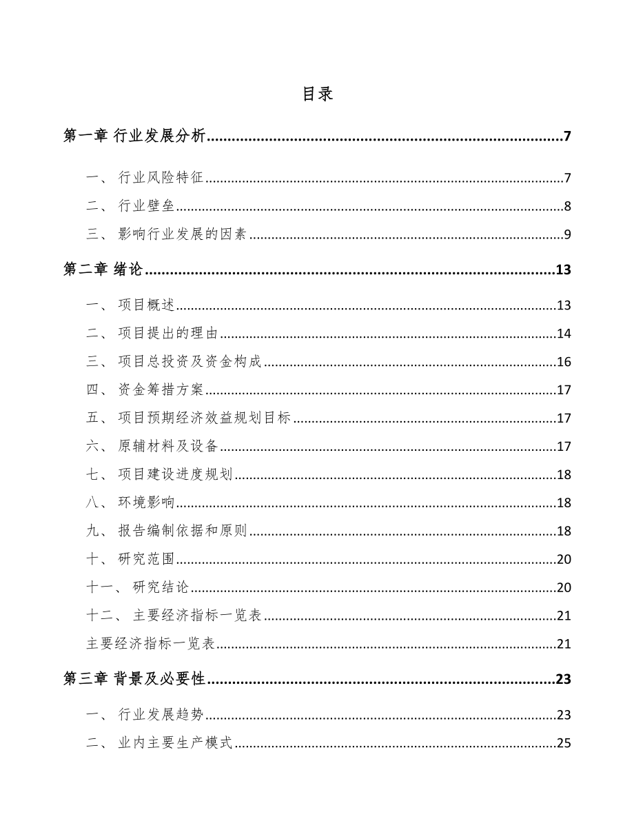 辽源芯片项目可行性研究报告_第1页