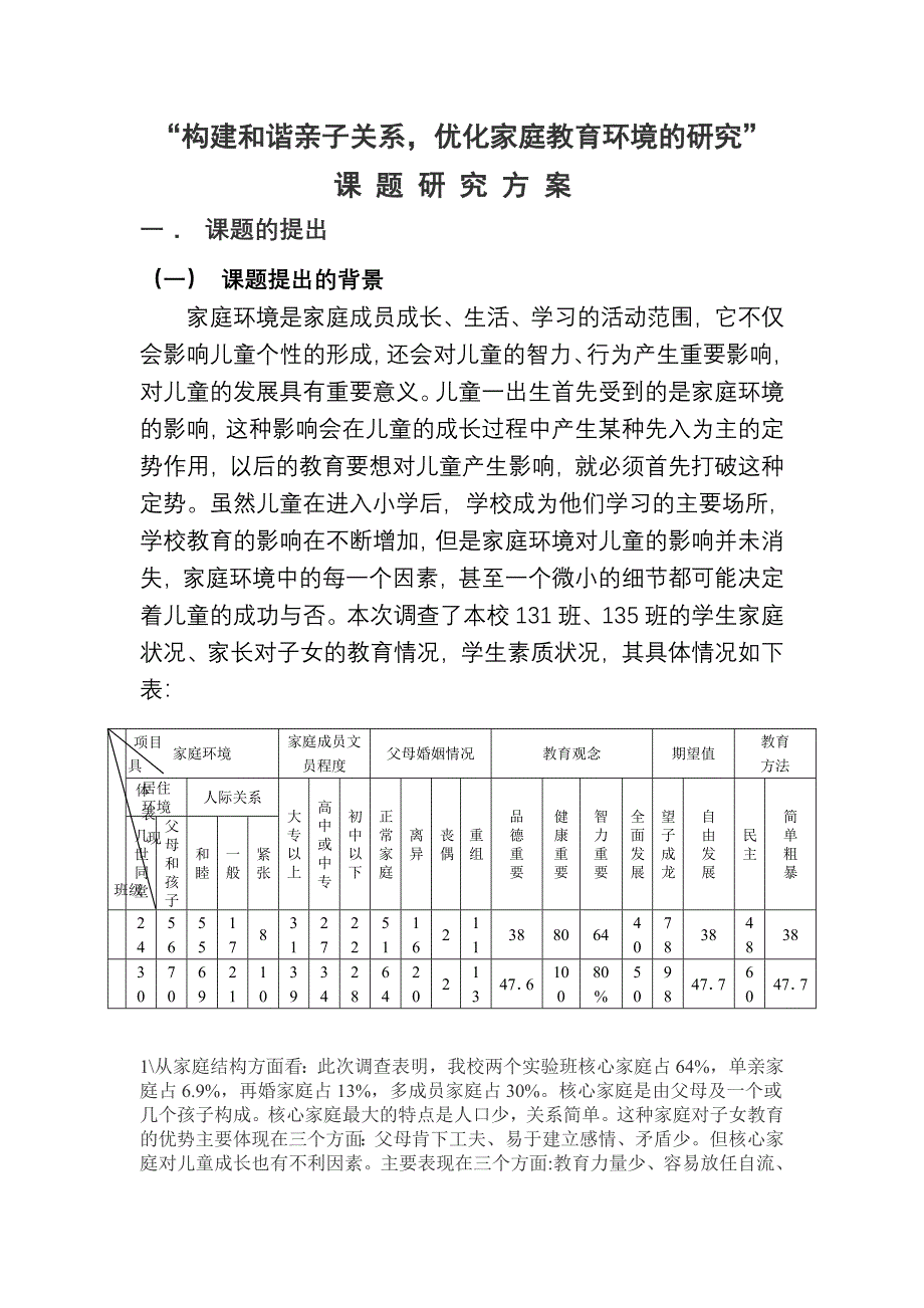 构建和谐亲子关系优化家庭教育环境的研究.doc_第1页