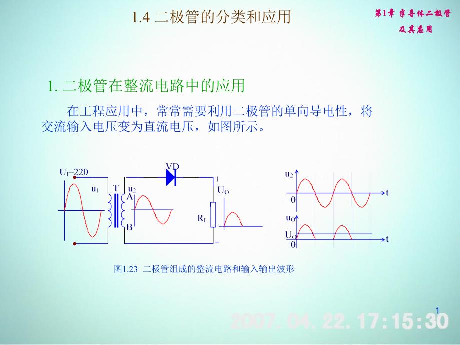 极管分类及其应用PPT课件_第1页