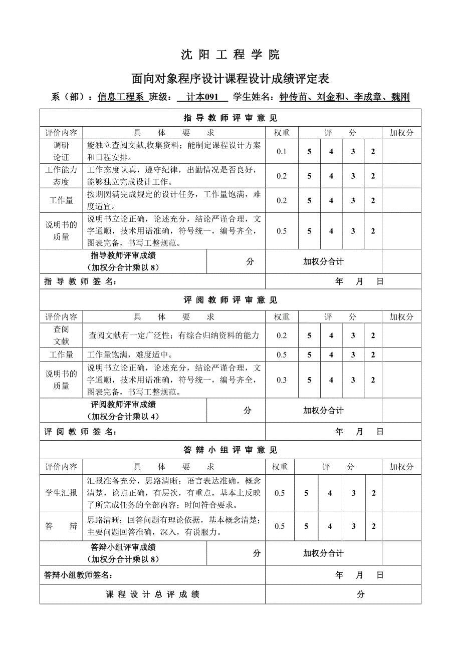 java课程设计企业人事管理系统_第5页