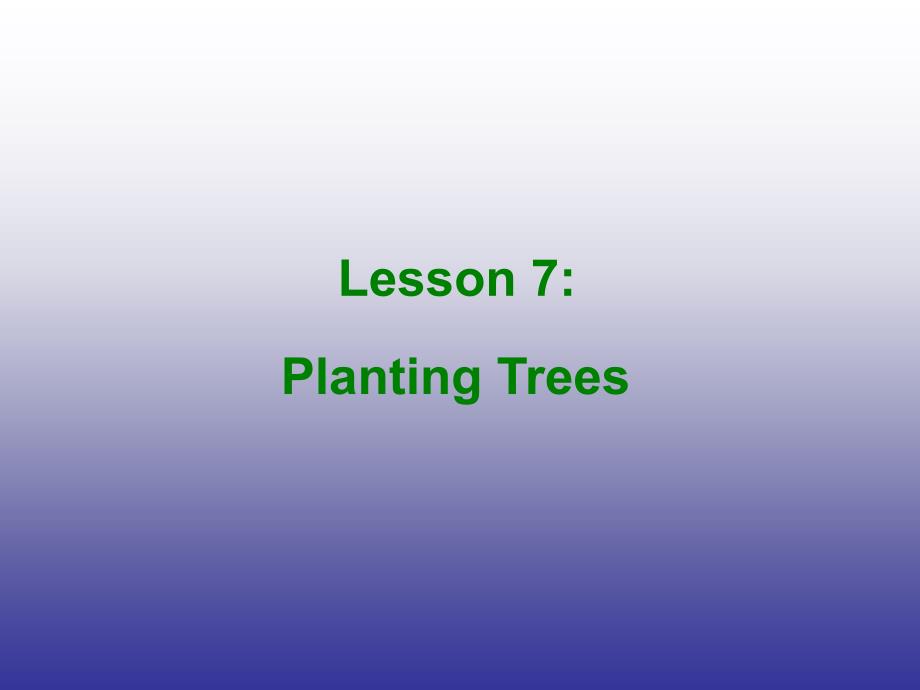 英语八年级下冀教版Unit 2 lesson 7 课件_第3页