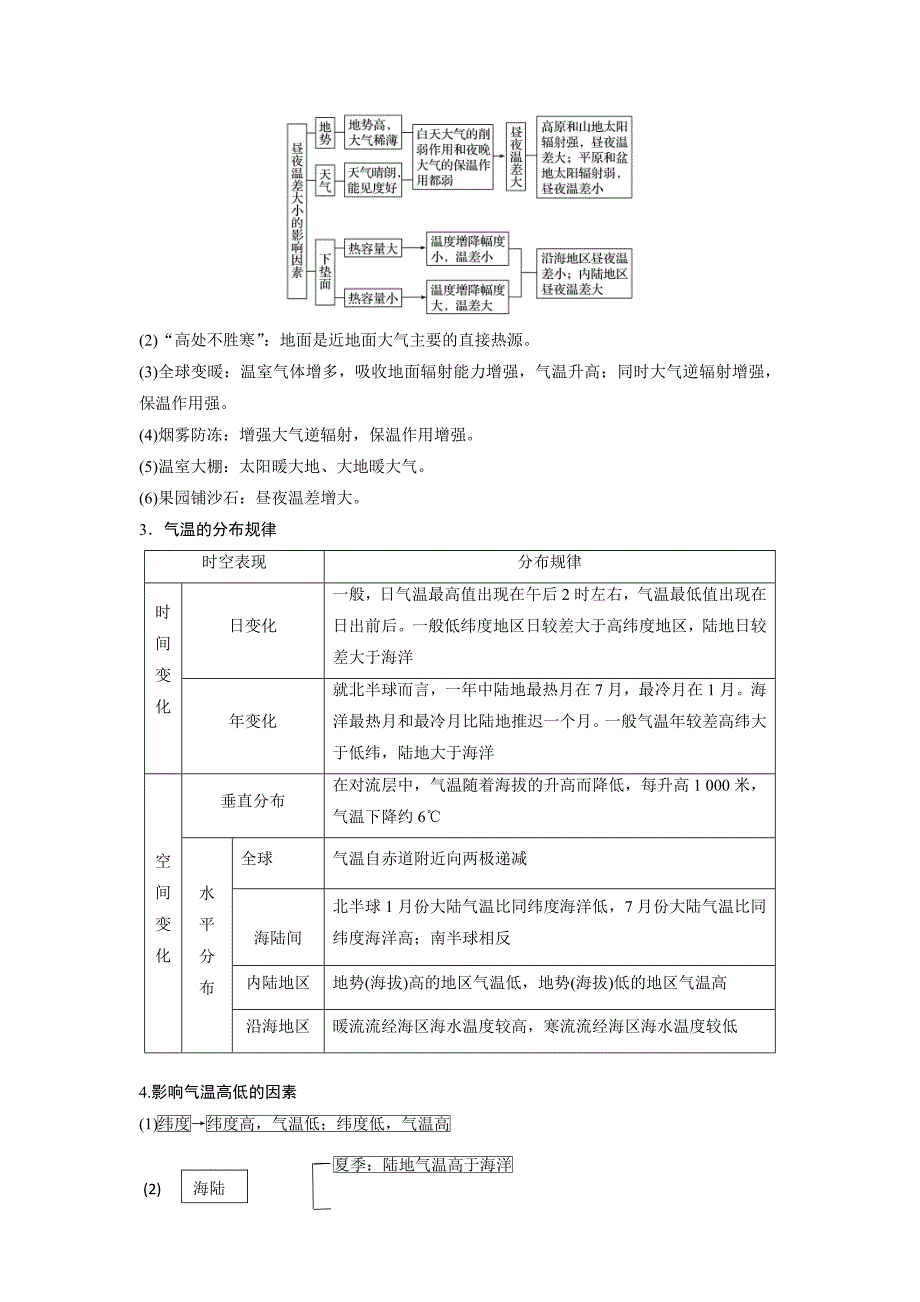 【精选】高考地理二轮知识专题复习文档：专题三大气的运动规律 Word版含答案_第3页