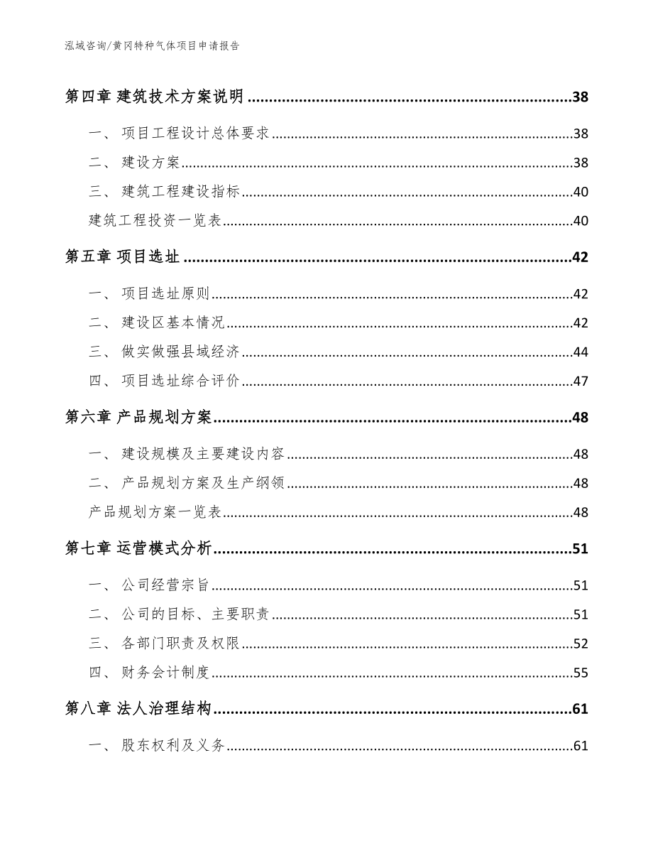 黄冈特种气体项目申请报告_第2页