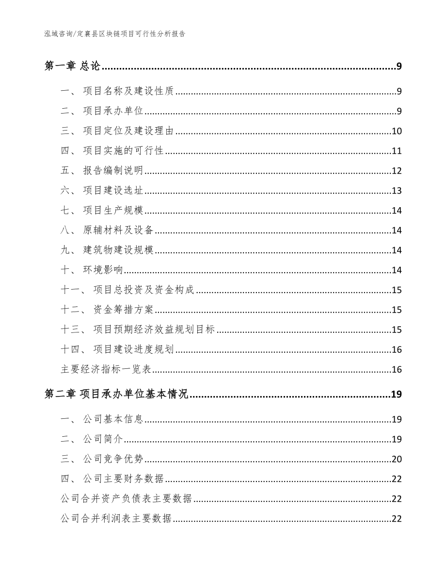 定襄县区块链项目可行性分析报告_参考模板_第3页