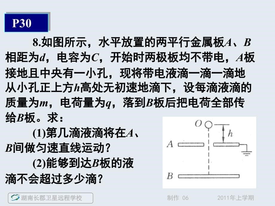 高一物理《第二教材第一章静电场习题讲解3》(课件).ppt_第5页