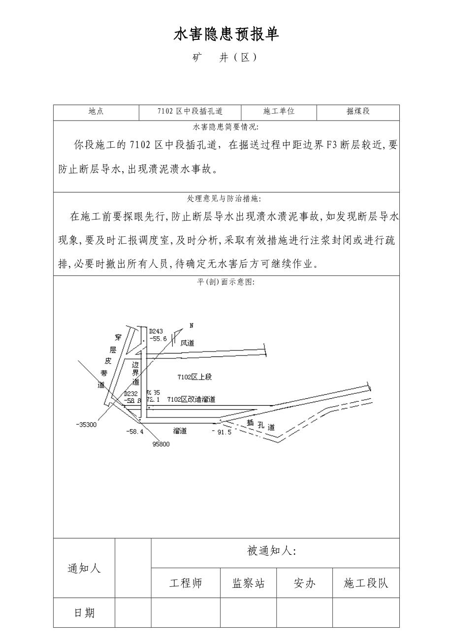 水害隐患预报单.doc_第2页