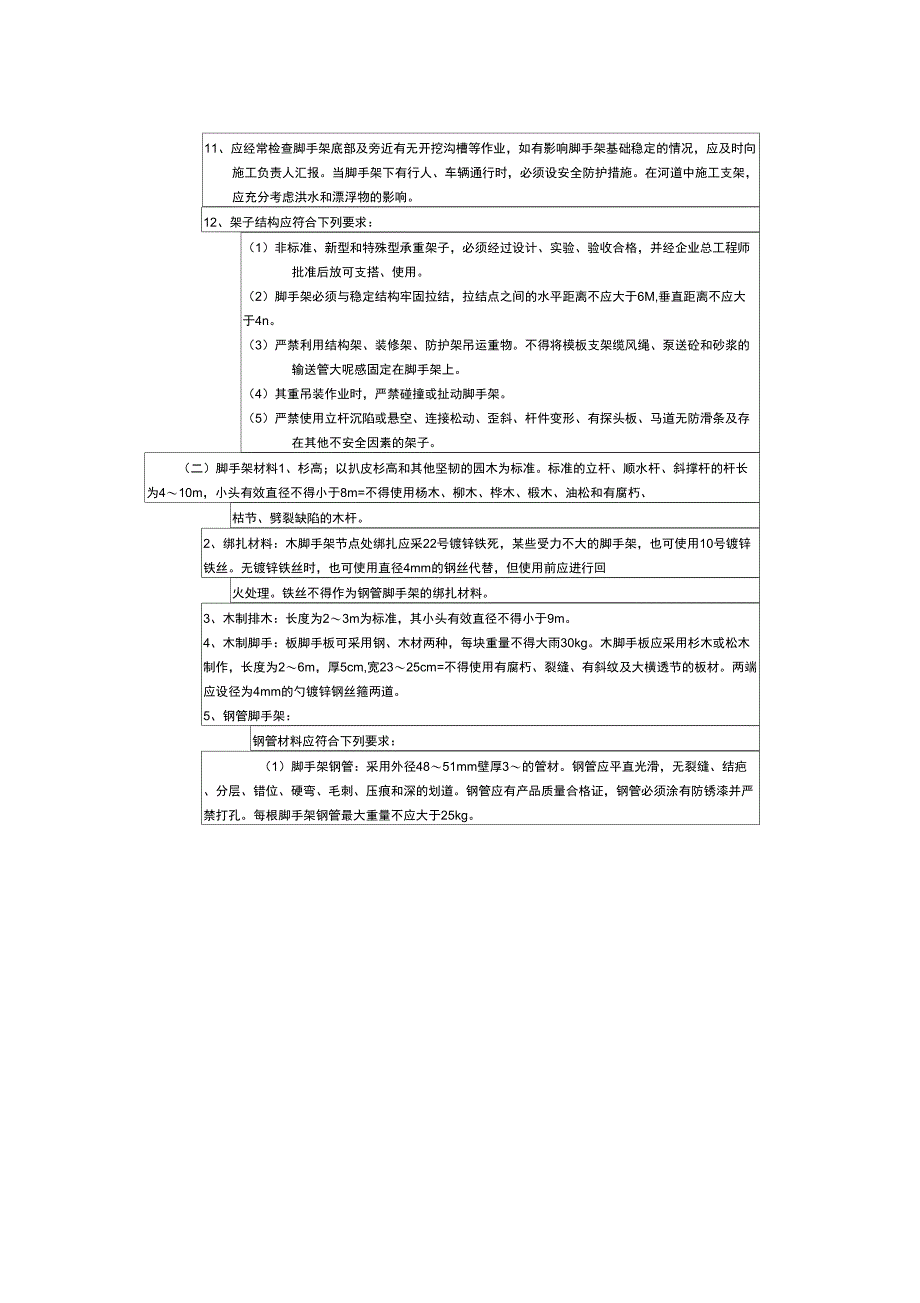 架子施工安全技术交底_第2页