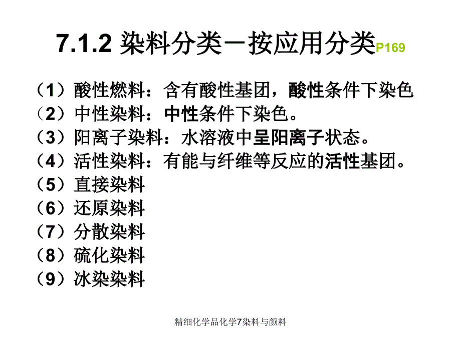 精细化学品化学7染料与颜料课件_第3页