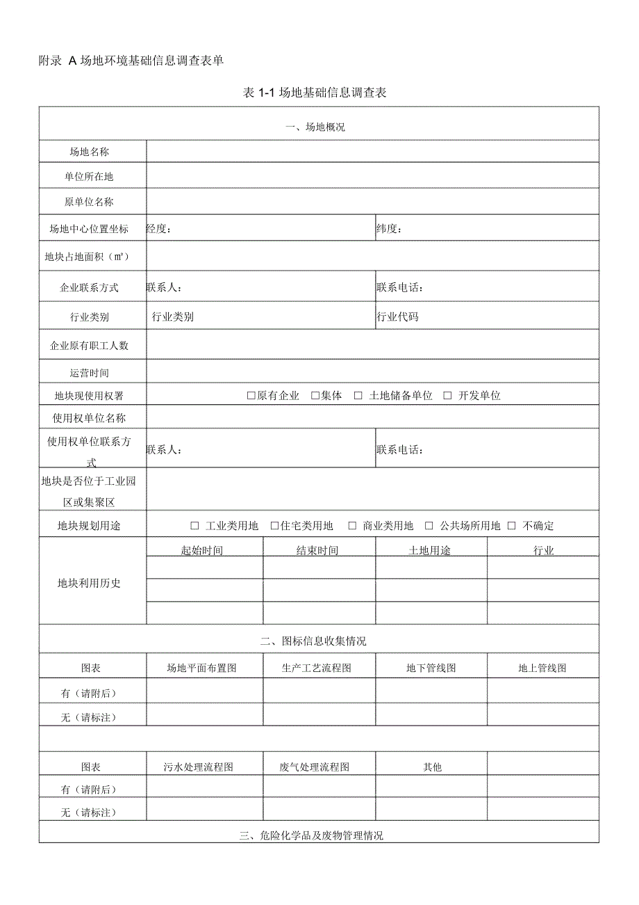 场地环境基础信息调查(污染识别)技术要点(非官方发布_第2页