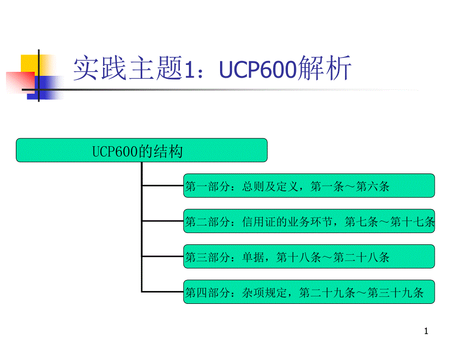 跟单信用证统一惯例（chinese）_第1页