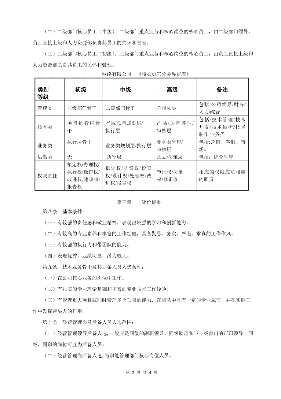 核心员工管理办法_第2页