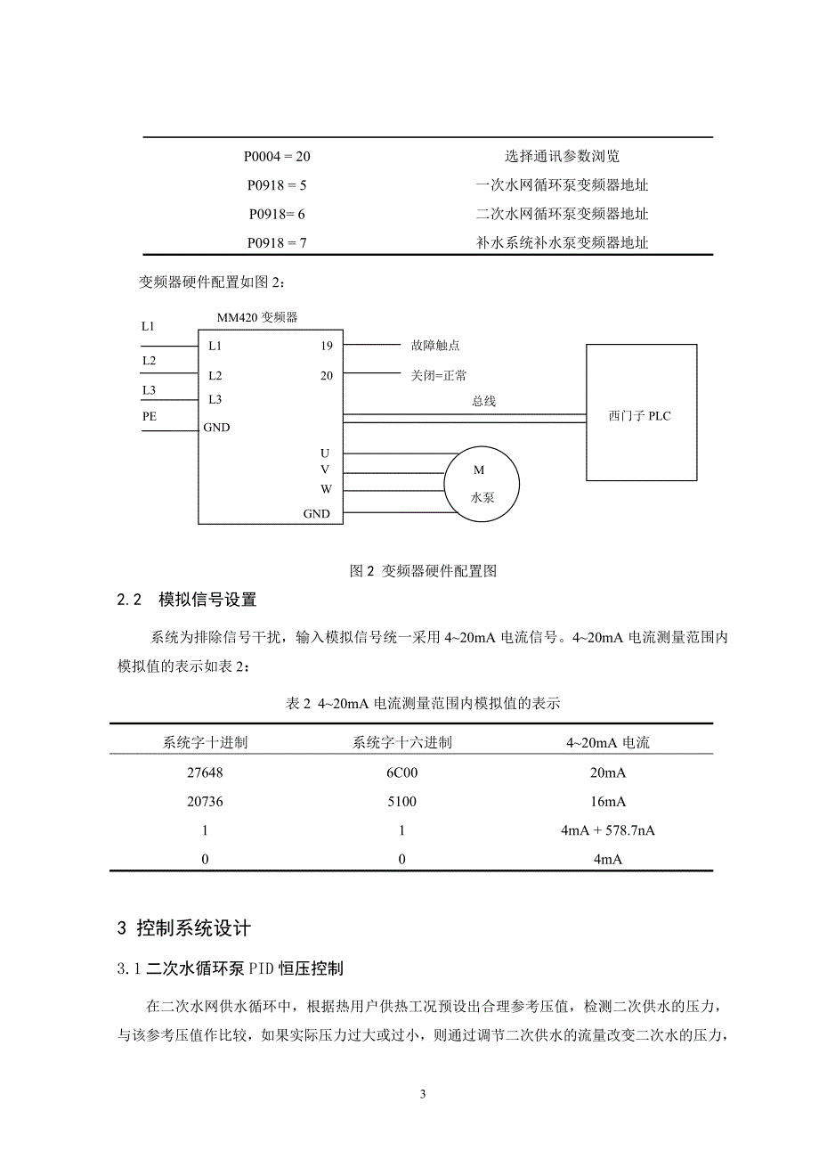 城市供暖换热站变频调速设计_第3页