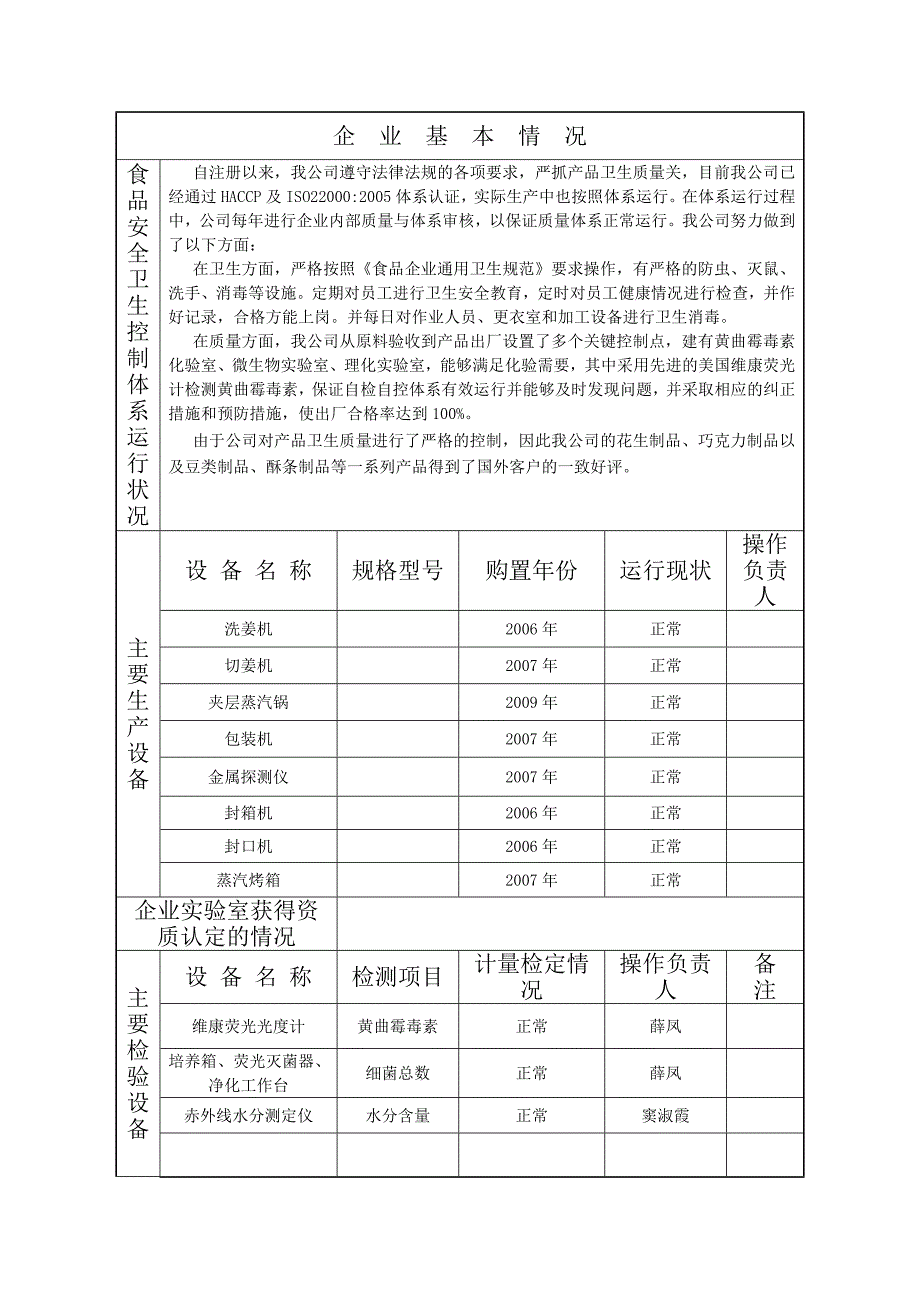 2出口食品生产企业备案申请书.doc_第4页