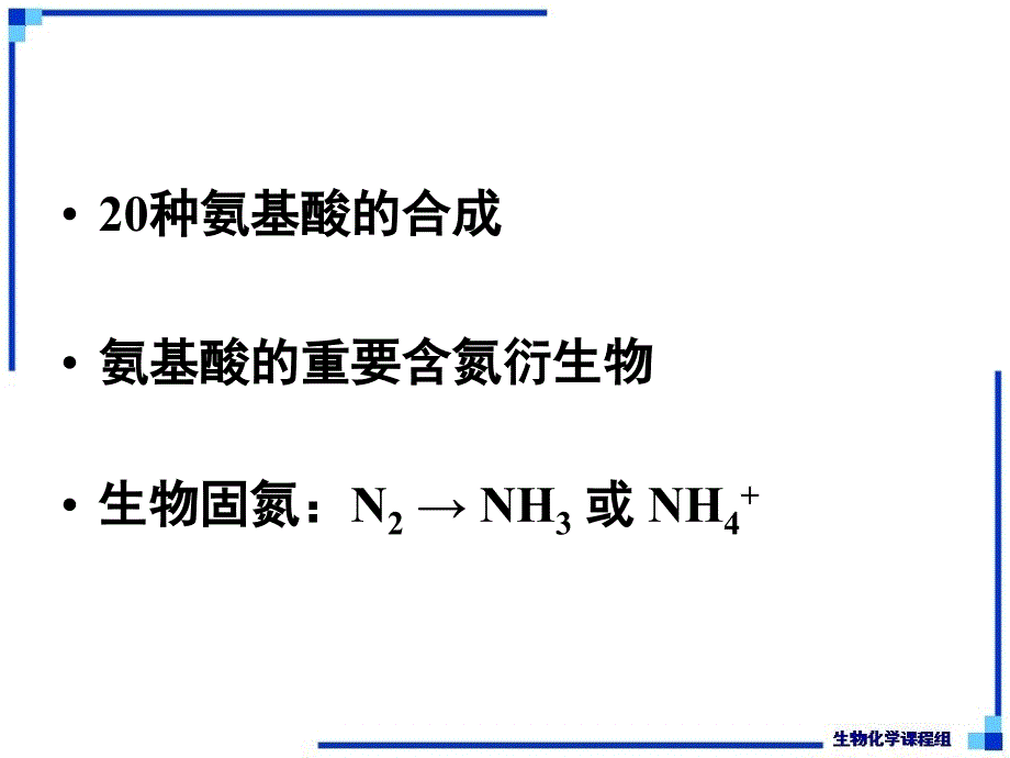 生物化学：第31章氨基酸及其重要衍生物的生物合成_第3页