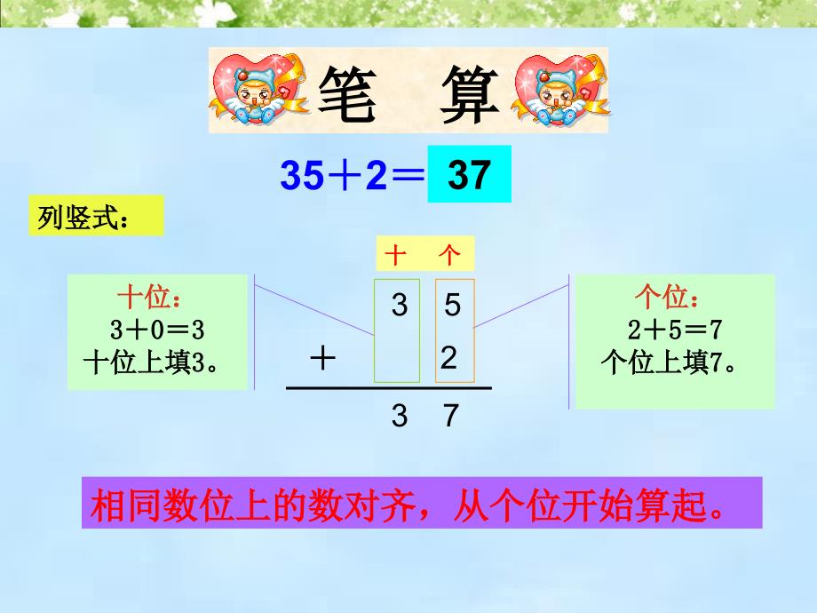 人教版二年级上册《100以内的加法(不进位加法)》.ppt_第4页