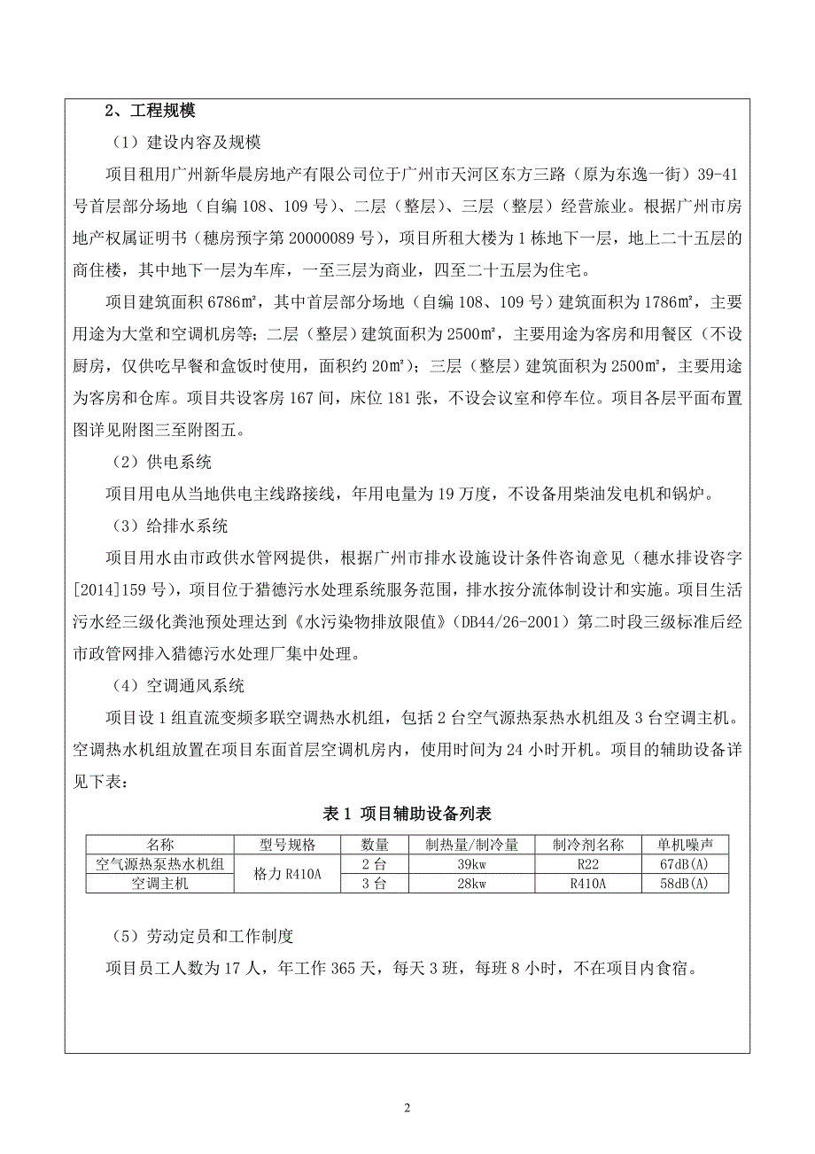 282260187广州柒天百川投资管理有限公司东方三路分店建设项目环境影响报告表_第4页