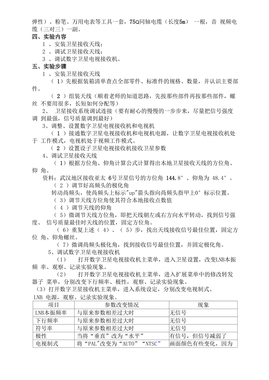 卫星地面接收系统的安装与调试_第2页