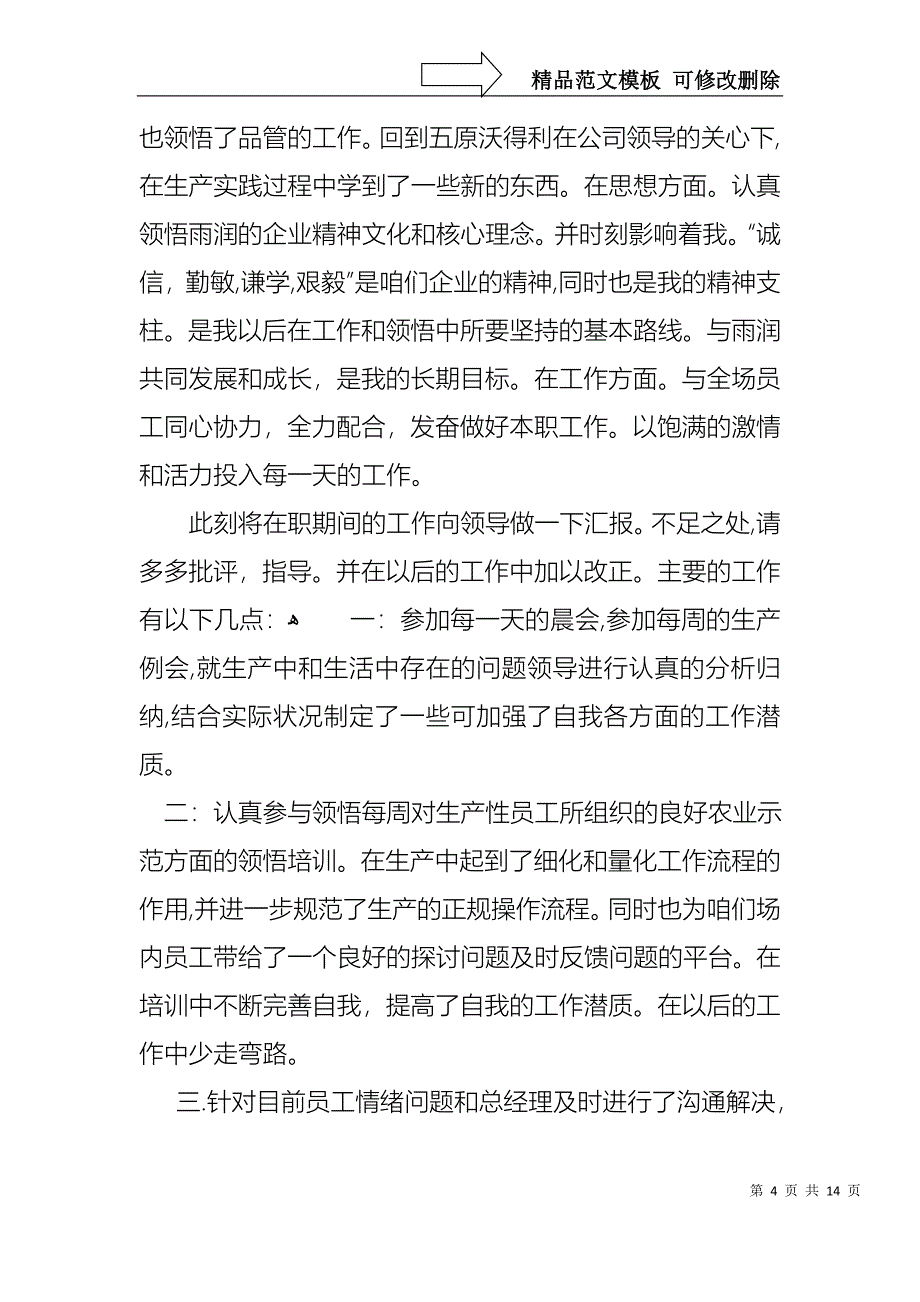 关于转正述职四篇_第4页