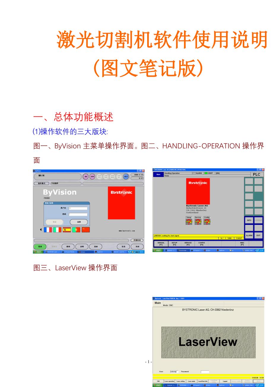 激光切割机图示说明_第1页