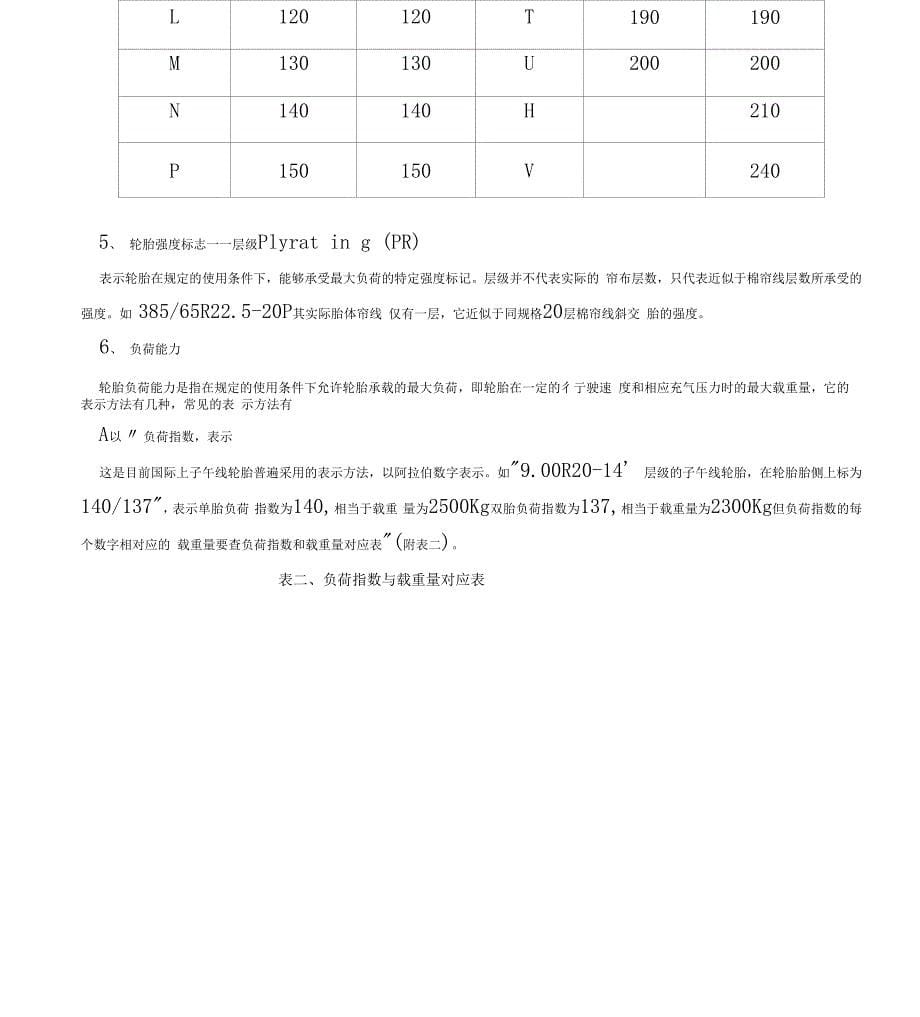 全钢子午胎基本知识资料_第5页