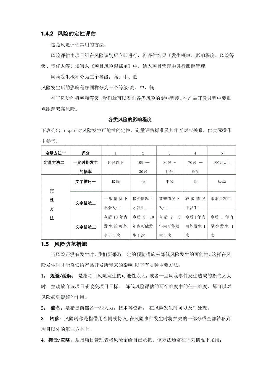 XX项目风险管理计划_第3页