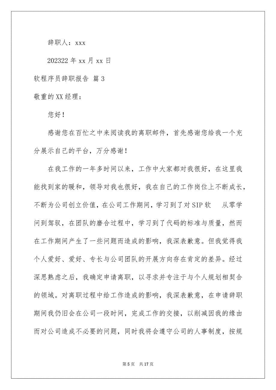 2023年软程序员辞职报告5范文.docx_第5页